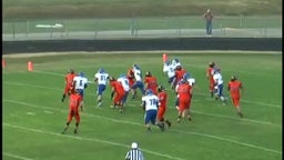 Magnet Cove football highlights vs. Parkers Chapel