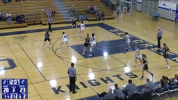 New Berlin Eisenhower girls basketball highlights Oak Creek High