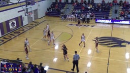 Johnson County Central girls basketball highlights Louisville High School