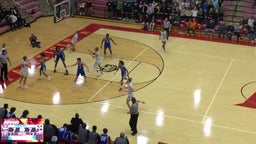 Hamilton basketball highlights Badin High School