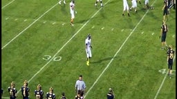 Orchard View football highlights vs. Manistee High School