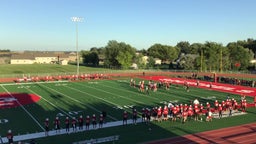 Lisbon football highlights Central Cass High School