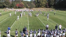 St. Mark's football highlights vs. Lawrence Academy