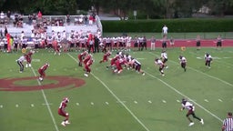 Cardinal Newman football highlights vs. Porter-Gaud