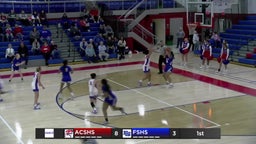 Franklin-Simpson girls basketball highlights Allen County - Scottsville High School