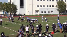 Hollywood Hills football highlights Coral Springs High School