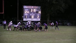 Cedar Ridge football highlights East Poinsett County High School