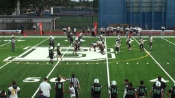 St. Brendan football highlights Palmer Trinity High School