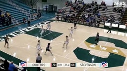 Guilford basketball highlights Stevenson High School