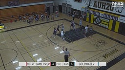 Notre Dame Prep basketball highlights Goldwater High
