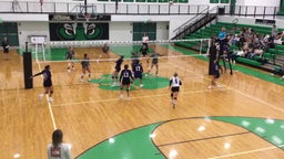 Mountain View volleyball highlights Lander Valley High School