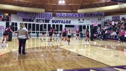 Mountain View volleyball highlights Lander Valley High School