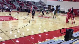 Mountain View volleyball highlights Lander Valley High School