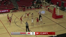 St. Mary's - up the court 
