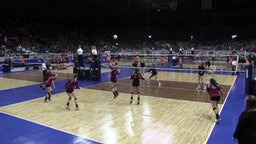 Berthoud volleyball highlights Lewis-Palmer High School