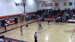 Waukon girls basketball highlights Clayton-Ridge High School