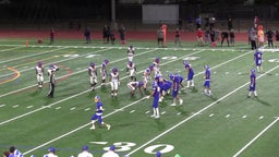 San Leandro football highlights Foothill High School