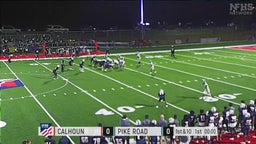 Pike Road football highlights Calhoun High School