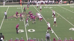 Belmont football highlights Arlington High School