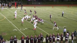 Belmont football highlights Woburn Memorial High School