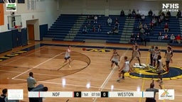 Weston basketball highlights Notre Dame Catholic High School