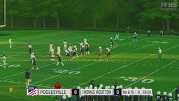 Wootton football highlights Poolesville High School