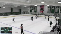 New Hampton School ice hockey highlights Brewster Academy 