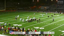 Green Run football highlights Bayside High School