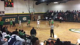 Ashbrook girls basketball highlights Crest