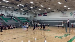 Parkway North boys volleyball highlights Pattonville High School