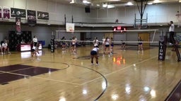 West volleyball highlights Boyd-Buchanan High School