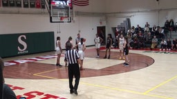 Episcopal girls basketball highlights Sidwell Friends High School