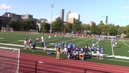 East Boston football highlights O'Bryant High School