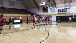 Fremont volleyball highlights Churubusco High School
