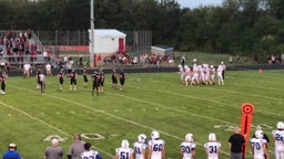 LaVille football highlights John Glenn High School