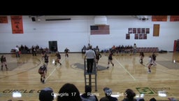 Cody-Kilgore volleyball highlights Crawford