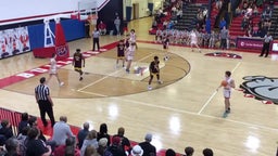 Liberty Christian basketball highlights Brookville High School