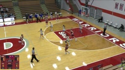 Danville girls basketball highlights Crawfordsville High School