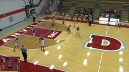 Danville girls basketball highlights Perry Meridian High School