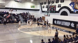 Ovid-Elsie girls basketball highlights New Lothrop High School