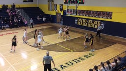 Ovid-Elsie girls basketball highlights Lakeville High School