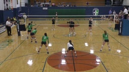 Normal West volleyball highlights Notre Dame High School