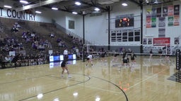 Normal West volleyball highlights Bloomington High School
