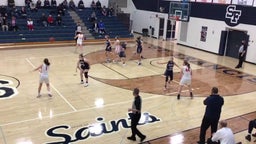 Princeton girls basketball highlights St. Francis High