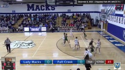McDonell Central girls basketball highlights Fall Creek High School