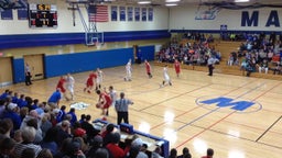 McDonell Central basketball highlights vs. Thorp