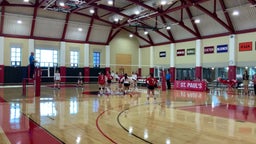 St. Paul's volleyball highlights Loomis Chaffee