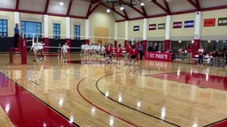 St. Paul's volleyball highlights Deerfield Academy High School