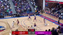 Jackson basketball highlights Eureka High School