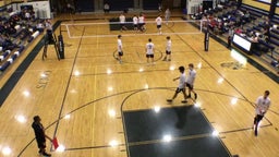 Cedar Cliff boys volleyball highlights Red Land High School